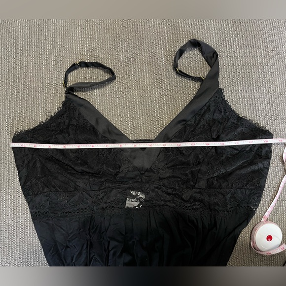 Soma (NWOT) Black Lingerie, Chemise, Babydoll Nightgown - Picture 6 of 6